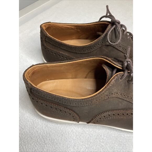 Allen Edmonds Strand Oxford Men\'s 9.5EEE Dress Sneakers Walnut Brown 5128 main image 14